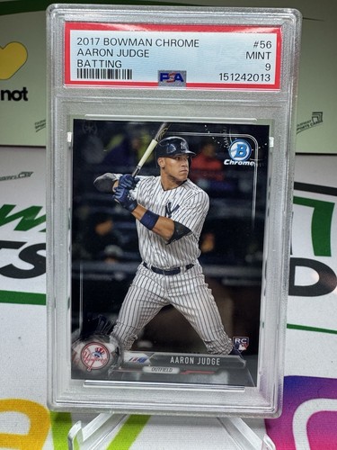 2017 Bowman Chrome Aaron Judge #56 Rookie RC PSA 9 - New York Yankees