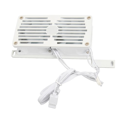 White Memory Cooling Fan Double 6025PWM 1000 To 3000RPM 5V 3Pin Aura Sync ARG DY - Afbeelding 4 van 12