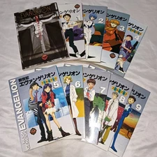 Neon Genesis Evangelion Film Book 1-9 & Death Complete set Japanese DDP