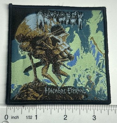 Autopsy Macabre Eternal Black Border Woven Patch