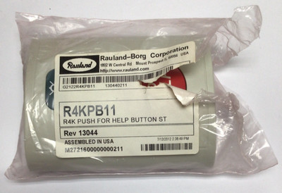 Rauland Responder 4000 R4KPB11 push for Help Button Station