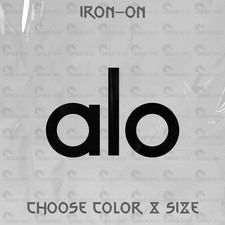 Alo Ready to Apply DIY Made to Order Iron On ...
