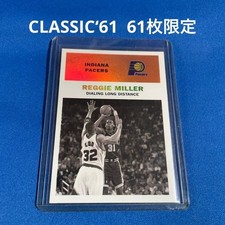 Reggie Miller 98-99 Fleer Classic '61 Parallel 61/61 NBA Card Pacers Rare Used