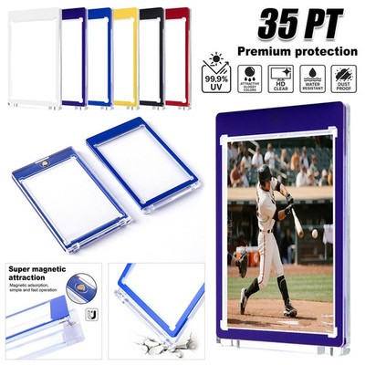 Magnetic Card 35pt One Touch Holder UV Protection Hard Case for Trading Cards