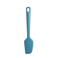Blue Silicone Spatula 10.6in Heat Resistant BPA Free Non Stick Kitchen Tool