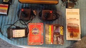 Atari Video Computer System CX-2600A  Darth Vader Edition NT (19 Games)