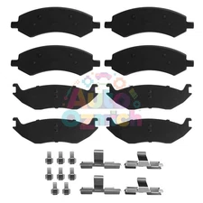 For Dodge Durango Ram 1500 Chrysler Aspen Ram 1500 Front&Rear Ceramic Brake Pads