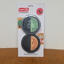 DASH Multimaker Mini Waffle Plates ONLY Snowm...