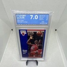Fleer 1991-92 Michael Jordan #29 Story Slab 7.0 Chicago Bulls NBA Basketball