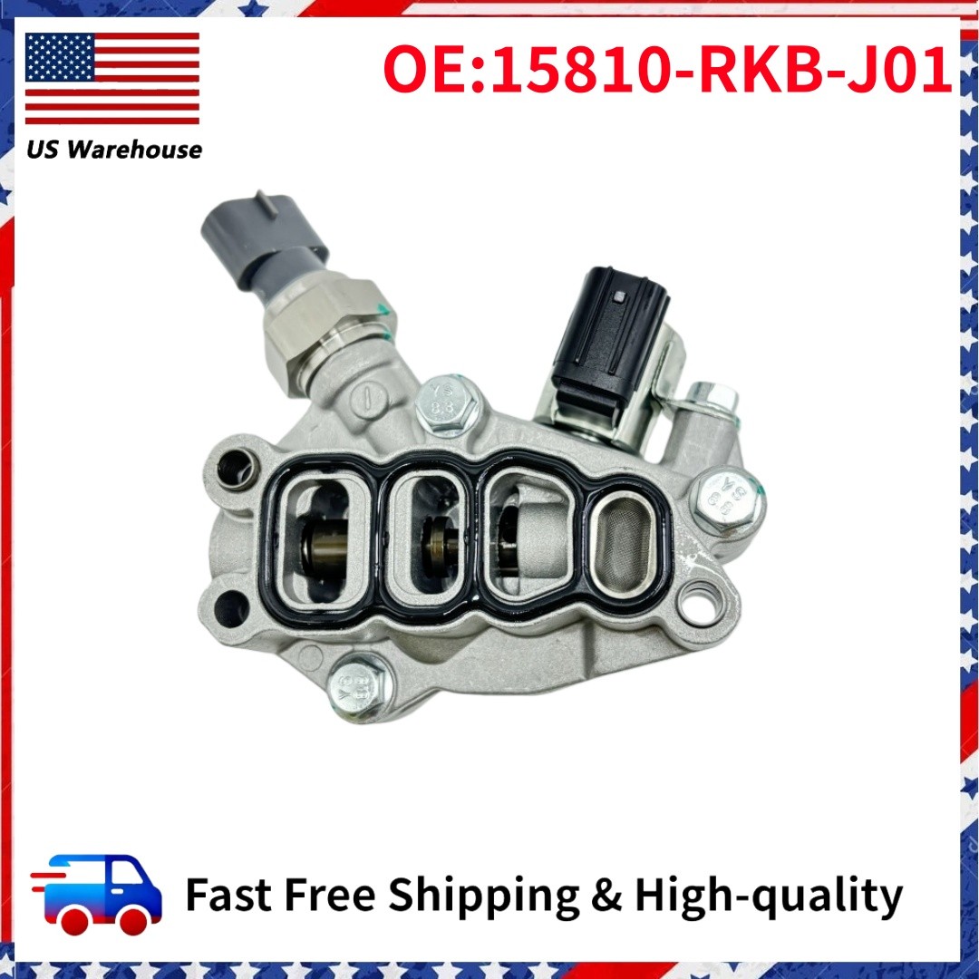 For Honda Odyssey 2005-2007 15810-RKB-J01 VTEC Solenoid Spool Valve W/Gasket 