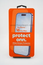 [SET OF 6] iPhone 16 Pro Max Tempered Glass Screen Protector (Bubble Free)