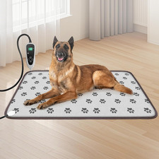 Extra Large Waterproof Dog Heating Pad with Smart Thermostat - 47x30 in