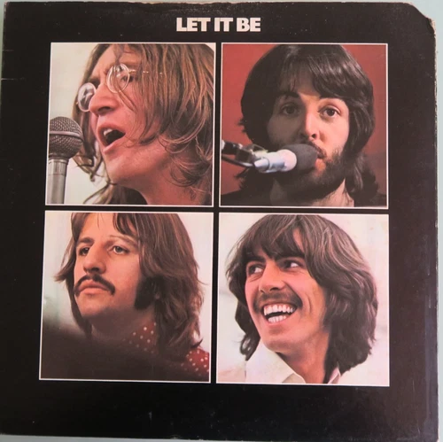 The Beatles Let It Be USA Red Apple pressing 12'' vinyl Lp 1970 rare Ringo Paul