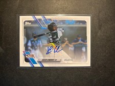 2021 Topps Pro Debut Auto Xavier Edwards Miami Marlins No. PD-34