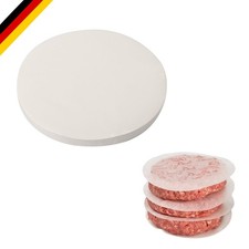 Rundes Backpapier 11cm Fettabweisend für Burger & Kuchen, 100 Stück