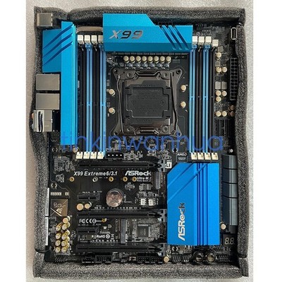 For ASRock X99 EXTREME6/3.1 DDR4 128G LGA2011 Motherboard 1*M.2 10 *gi