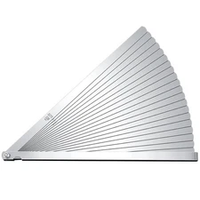 32 Blades Steel Feeler Gauge Tapered Feeler Gauge Set Stainless Steel Dual Mark