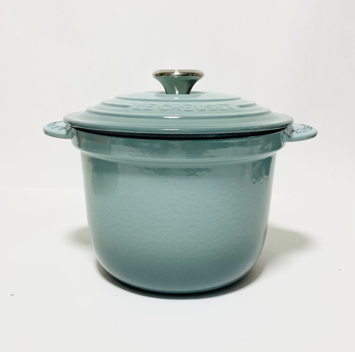 Le Creuset Cocotte Every Rice Pot 18cm 2.0L Sea Sult Cast Iron