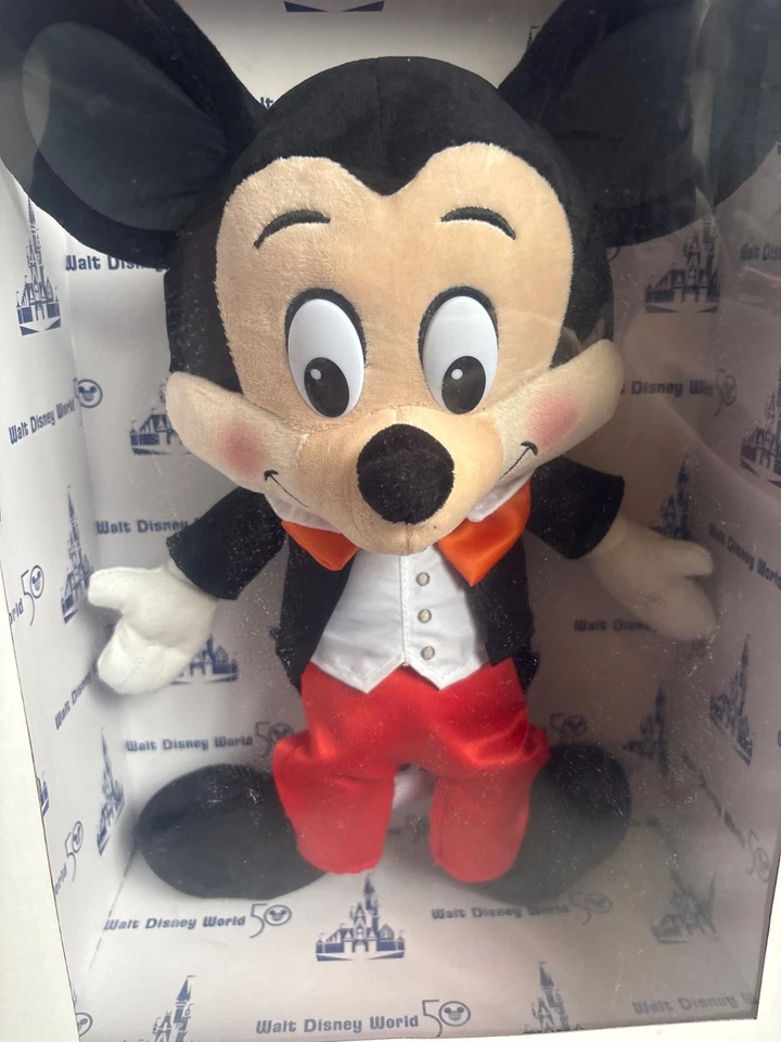 Walt Disney World 50th Anniversary Mickey & Minnie boxed  - Image 2 of 4