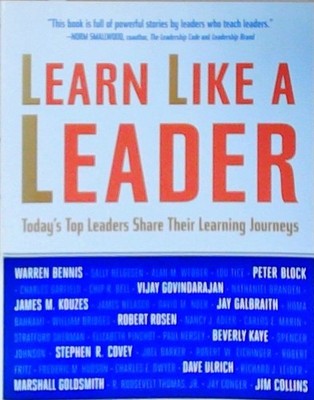 Learn Like a Leader: Today's Top Leaders Share Their Learning Journeys Kaye, Bev