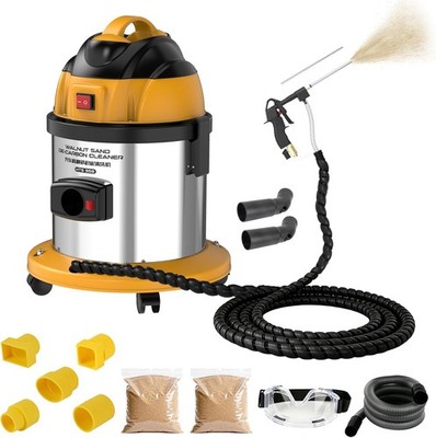 Auto Walnut Blaster Engine Intake Exhaust Valve Carbon Cleaner Cleaning Machine