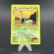 Brock's Golbat 39/132 Uncommon Gym Heroes Pokemon Unlimited LP/MP on eBay