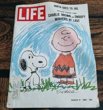 Life Magazine March 17 1967 Charlie Brown Snoopy Peanuts Cover Charles Schultz
