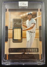 2025 Panini Three and Two #LUM-WM Willie McCovey Luminous Lumber #/49
