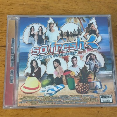 So Fresh: Hits of Summer 2015 CD Pop Dance R&B Compilation Sony Music EMI
