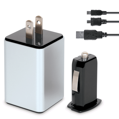 Universal 2.1 amp Wall & Car Combo Charger Pro for iPad, iPhone, Samsung Galaxy - Picture 4 of 7