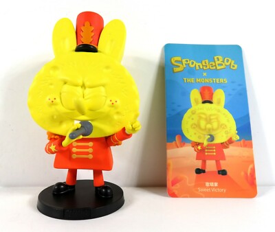 Pop Mart HOW2WORK Labubu The Monsters Spongebob Sweet Victory