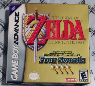 Legend of Zelda: A Link to the Past Four Swords Game Boy Advance- Ships Same Day