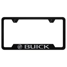 Buick Laser Etched Logo Cut-Out License Plate Frame
