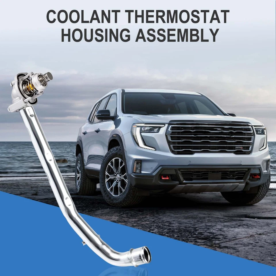 Conjunto de carcasa termostato para Chevrolet Blazer 3,6 L 2019 2020 2021 2022 2023 Foto 2 de 4