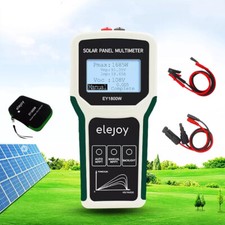 5-1800w Solar Panel Multimeter Mppt Tester Lcd Display Voc Testing Power Meter