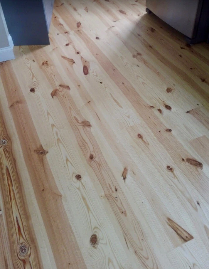 New KNOTTY PINE FLOORING Unfinished Authentic Southern Yellow Pine EXCELLENT