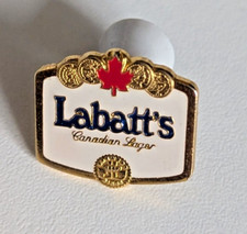 LABATT'S CANADIAN LAGER LAPEL TIE BADGE
