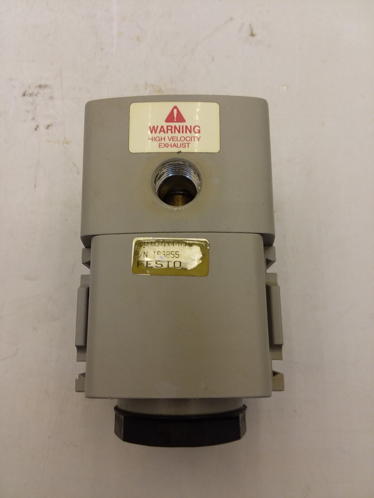 FESTO HEM-M3-N3/4-16110 PNEUMATIC SOFT START VALVE 3/4" NPT