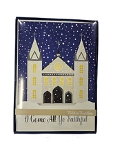O Come All Ye Faithful - Religious Premium Boxed Holiday Cards - 16ct.