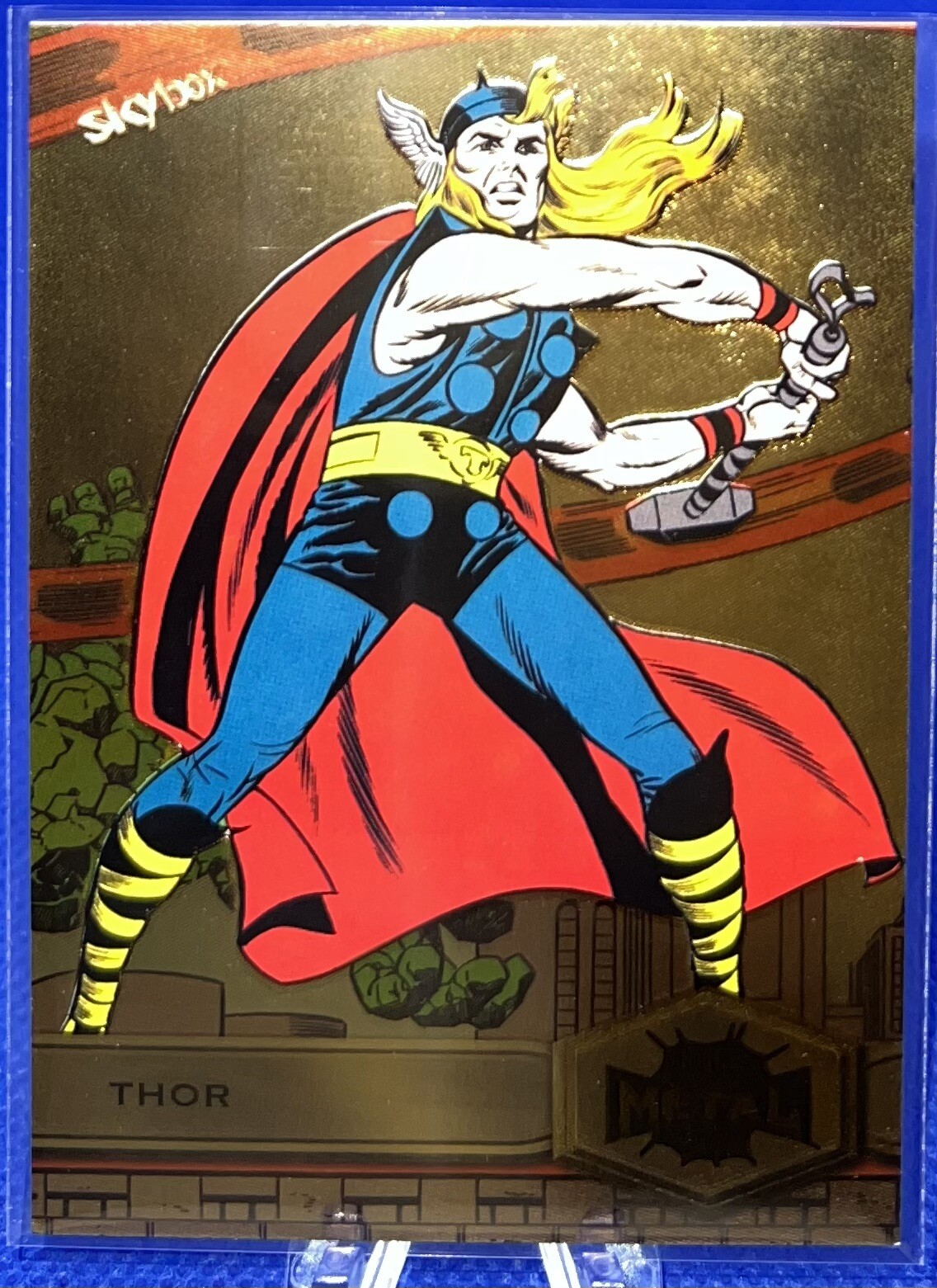 THOR #189 HIGH SERIES GOLD SP 2021-22 MARVEL METAL UNIVERSE SPIDER-MAN