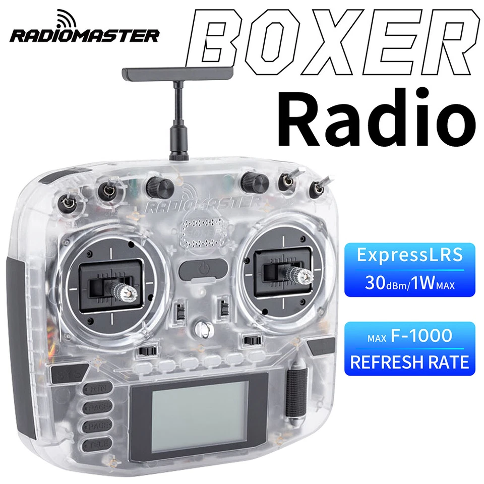 RadioMaster Boxer Transmitter 2.4G 16CH ELRS 4.0 Hall Gimbals Remote Control - Image 2 of 4