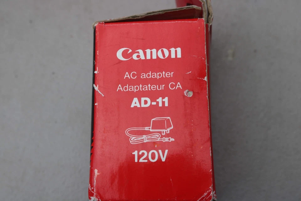 Fuente de alimentación calculadora adaptador de CA Canon AD-11 Foto 2 de 4