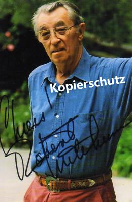 Robert Mitchum -- Autogramm -- 10x15 cm -- Autograph