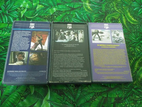 La guerra de las galaxias Star Wars VHS trilogia PRIMERA EDICIÓN ESPAÑA 1977 - 第 2/12 張圖片