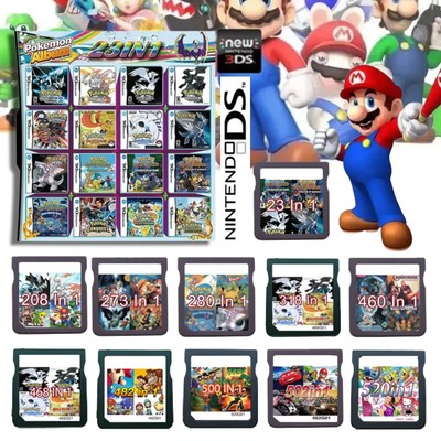 3DS NDS Combined Card 482 Games in 1 DS Games Pack Card for 3DS 3DS NDSi and NDS