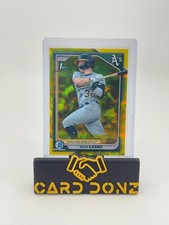 2024 Bowman Chrome Sapphire Ryan Lasko Yellow Refractor 1st Prospect #/75