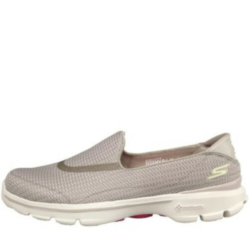 skechers go walk 3 beige