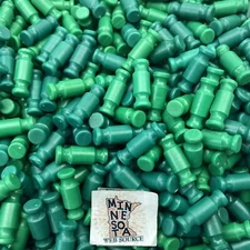 (300) K’NEX / Knex Green Rods – 3/4" Short Standard Replacement Parts Bulk