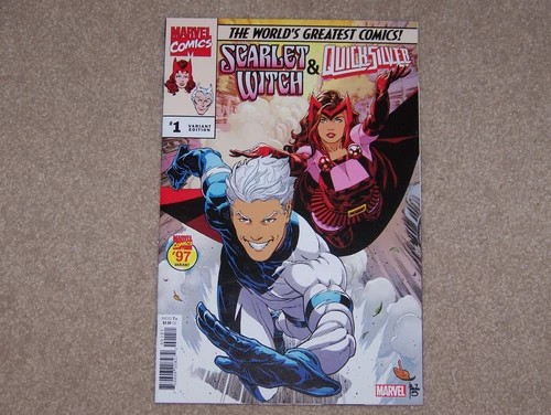 MARVEL COMICS SCARLET WITCH & QUICKSILVER #1 MINT 2024