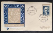 Enveloppe Premier Jour Timbre Gaspard Monge Oblitéré Beaune N° 948 FDC 1953